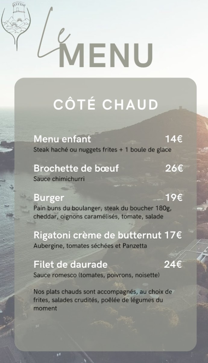 ISO - La Paillote / Ex Cala Nautique Photo Menu 3