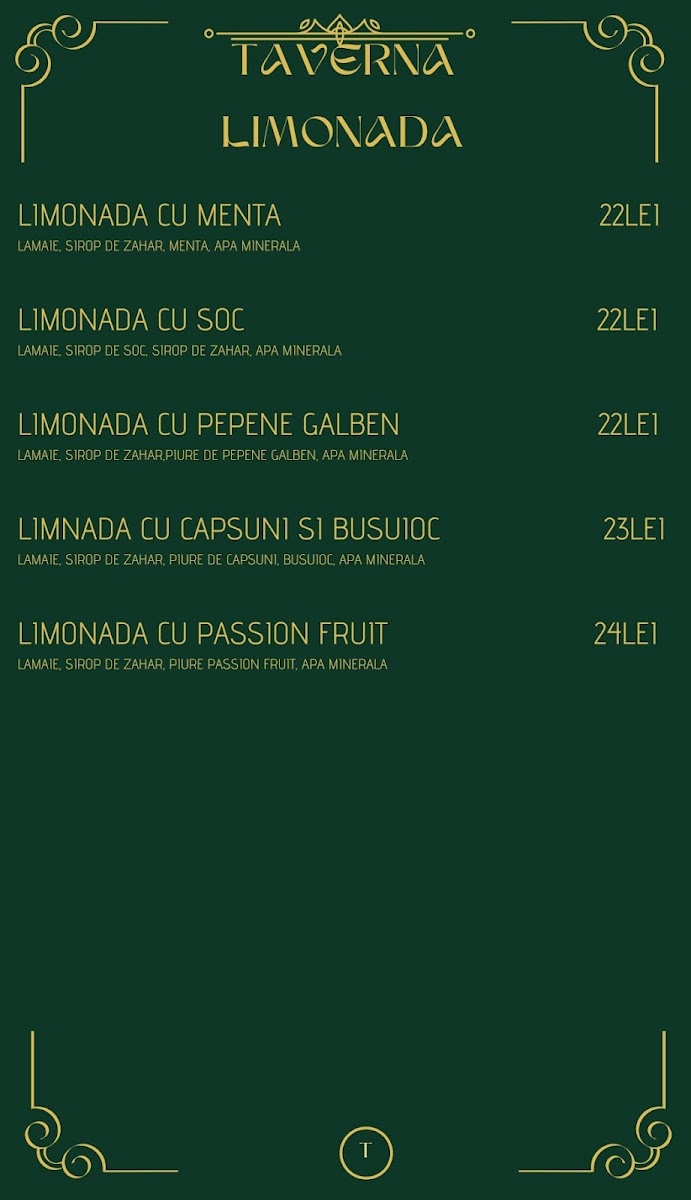 Restaurant Oradea Taverna Photo Menu 10