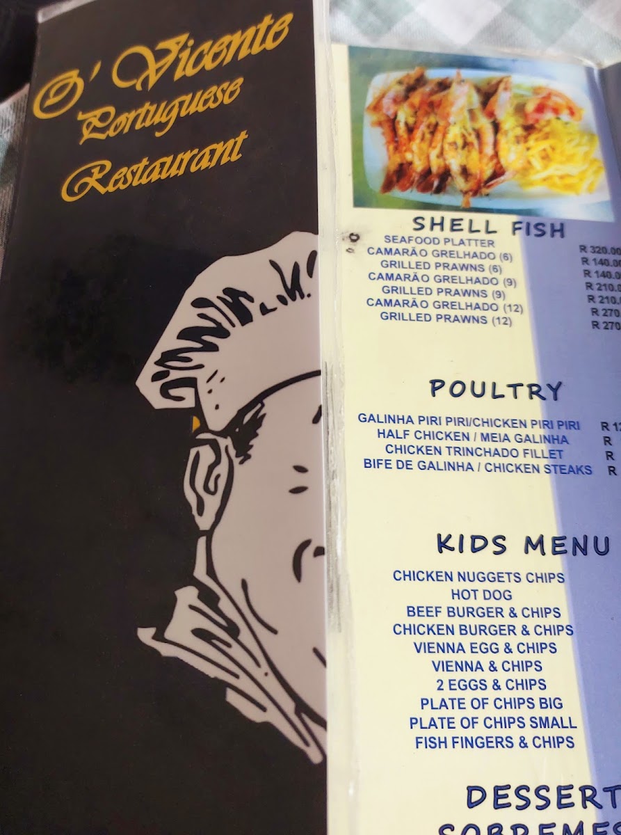 O'Vicente Portuguese Restaurant Photo Menu 4