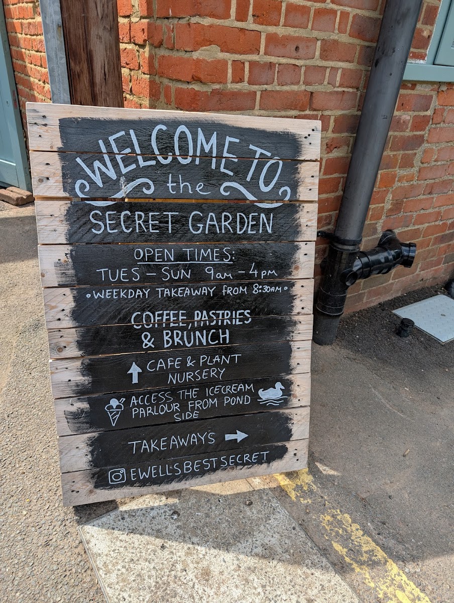 The Secret Garden Photo Menu 2