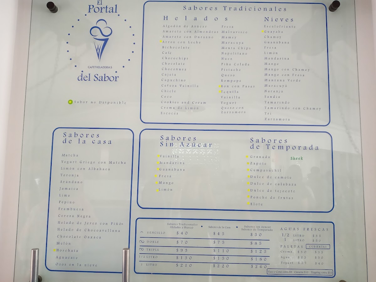 El Portal del Sabor Photo Menu 9