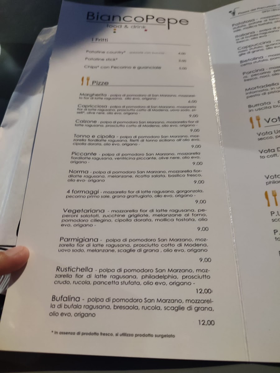 A Pizzeria Ortigia Ristorante - BiancoPepe Food&Drink Photo Menu 4