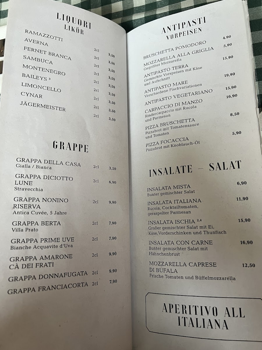 Esposito Bar-Cucina-Pizzeria Photo Menu 3
