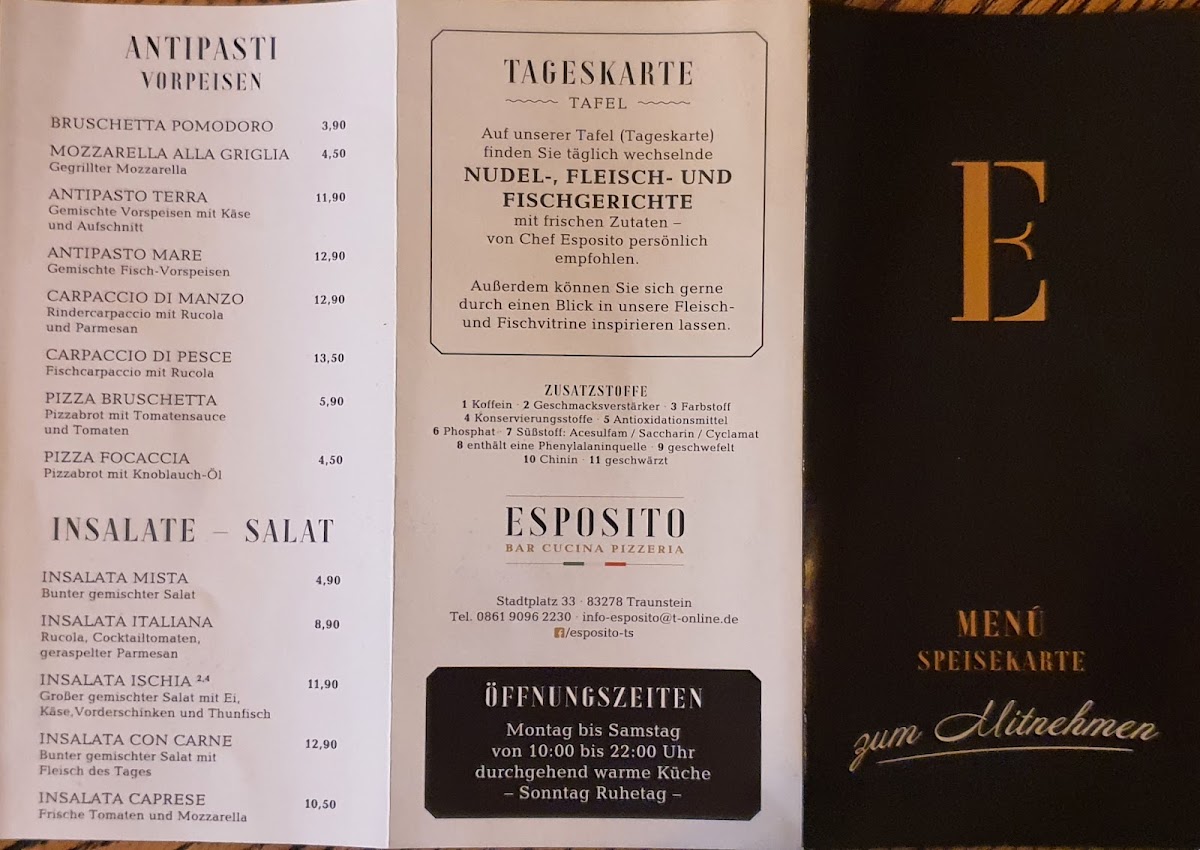 Esposito Bar-Cucina-Pizzeria Photo Menu 5