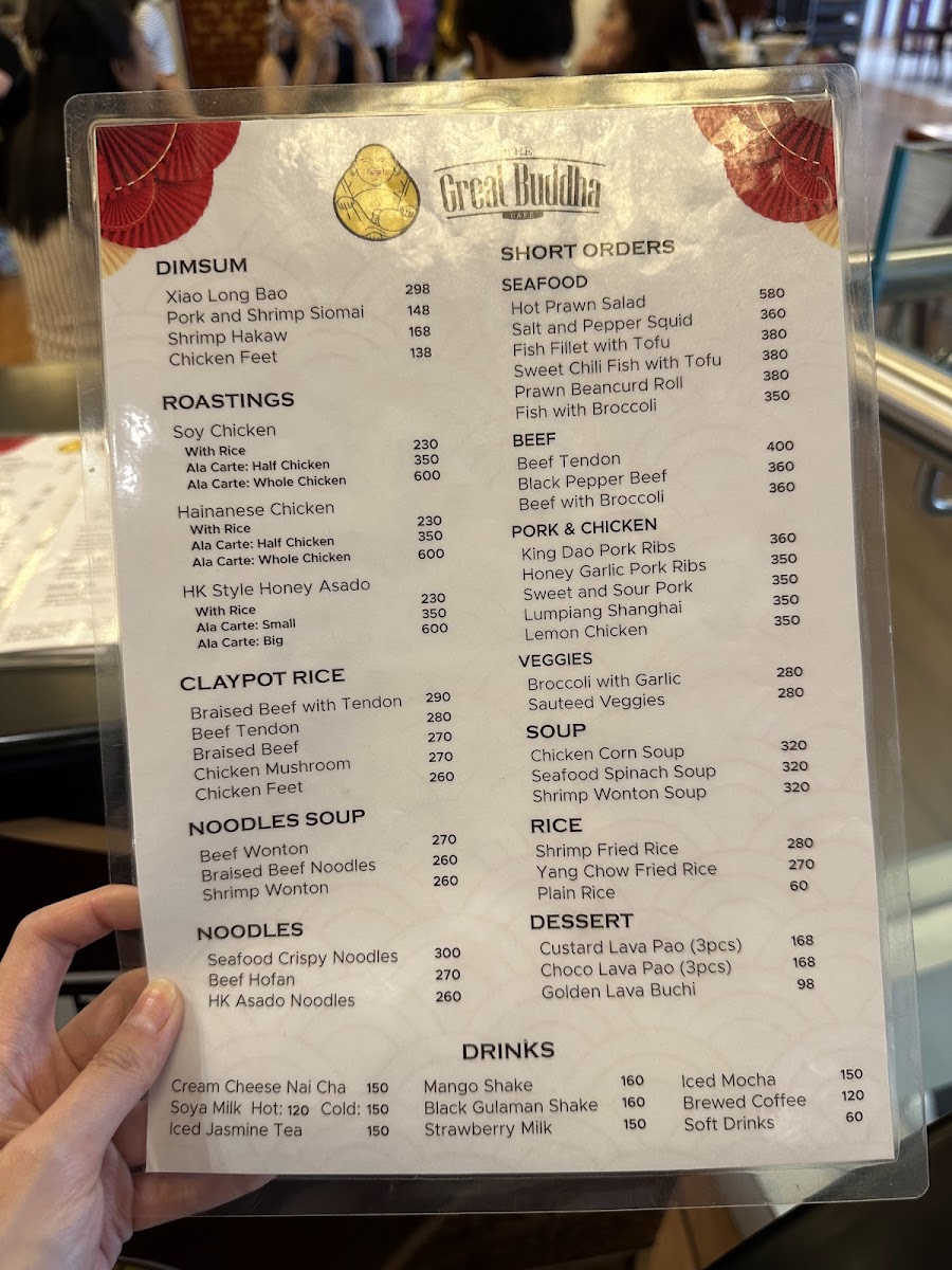 The Great Buddha Cafe Photo Menu 10