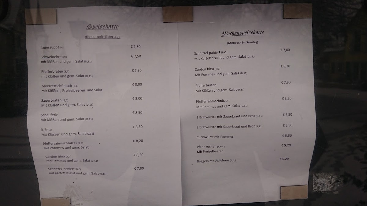 Schwarzer Adler - Mendelwirt Photo Menu 2