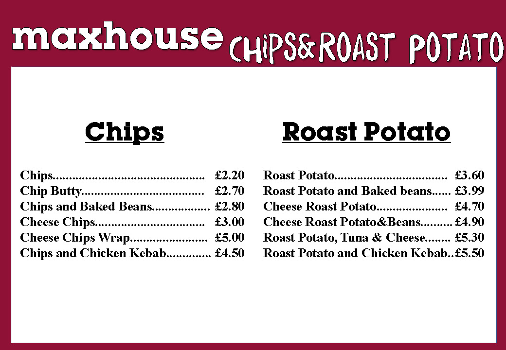 Maxhouse Sandwich and Salad Bar Photo Menu 4