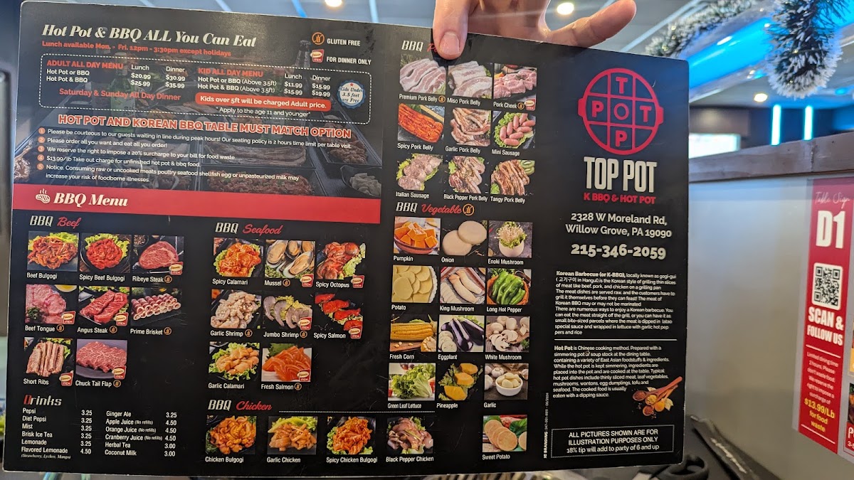 Top Pot K BBQ & Hot Pot Photo Menu 6