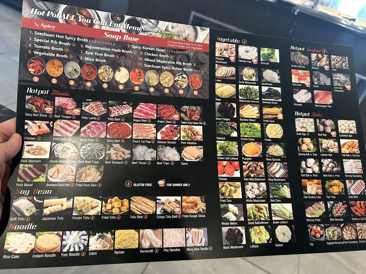 Top Pot K BBQ & Hot Pot Photo Menu 7