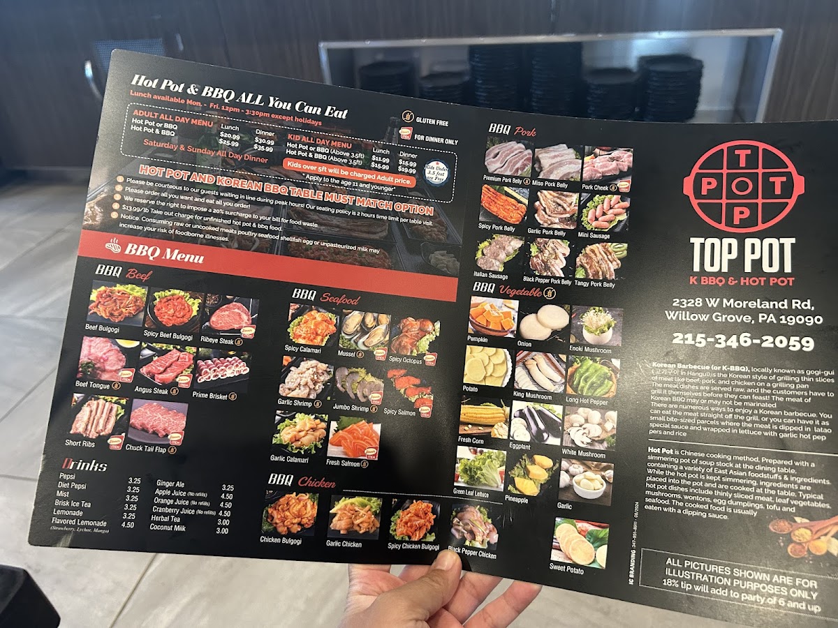 Top Pot K BBQ & Hot Pot Photo Menu 8