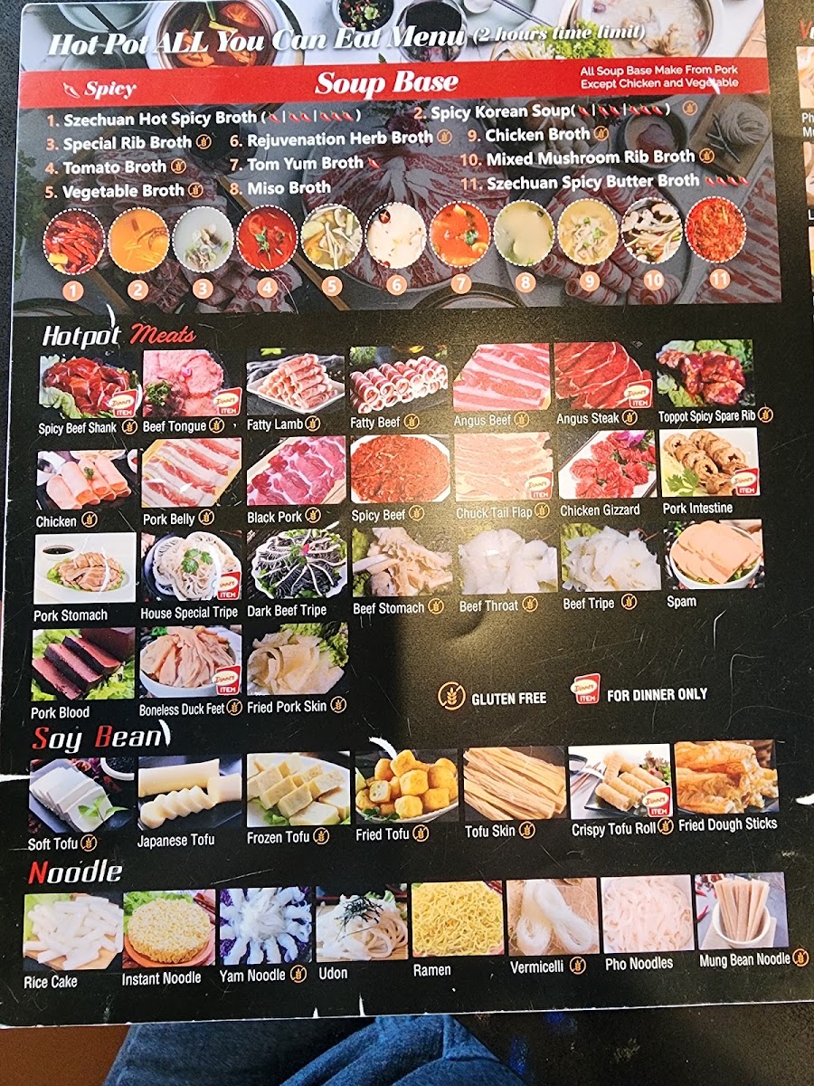 Top Pot K BBQ & Hot Pot Photo Menu 9