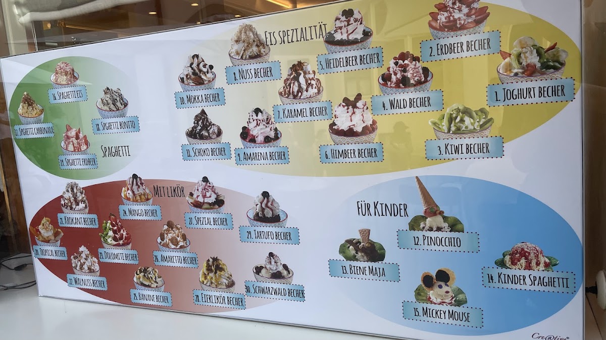 Eis Café Dolomiti Photo Menu 5