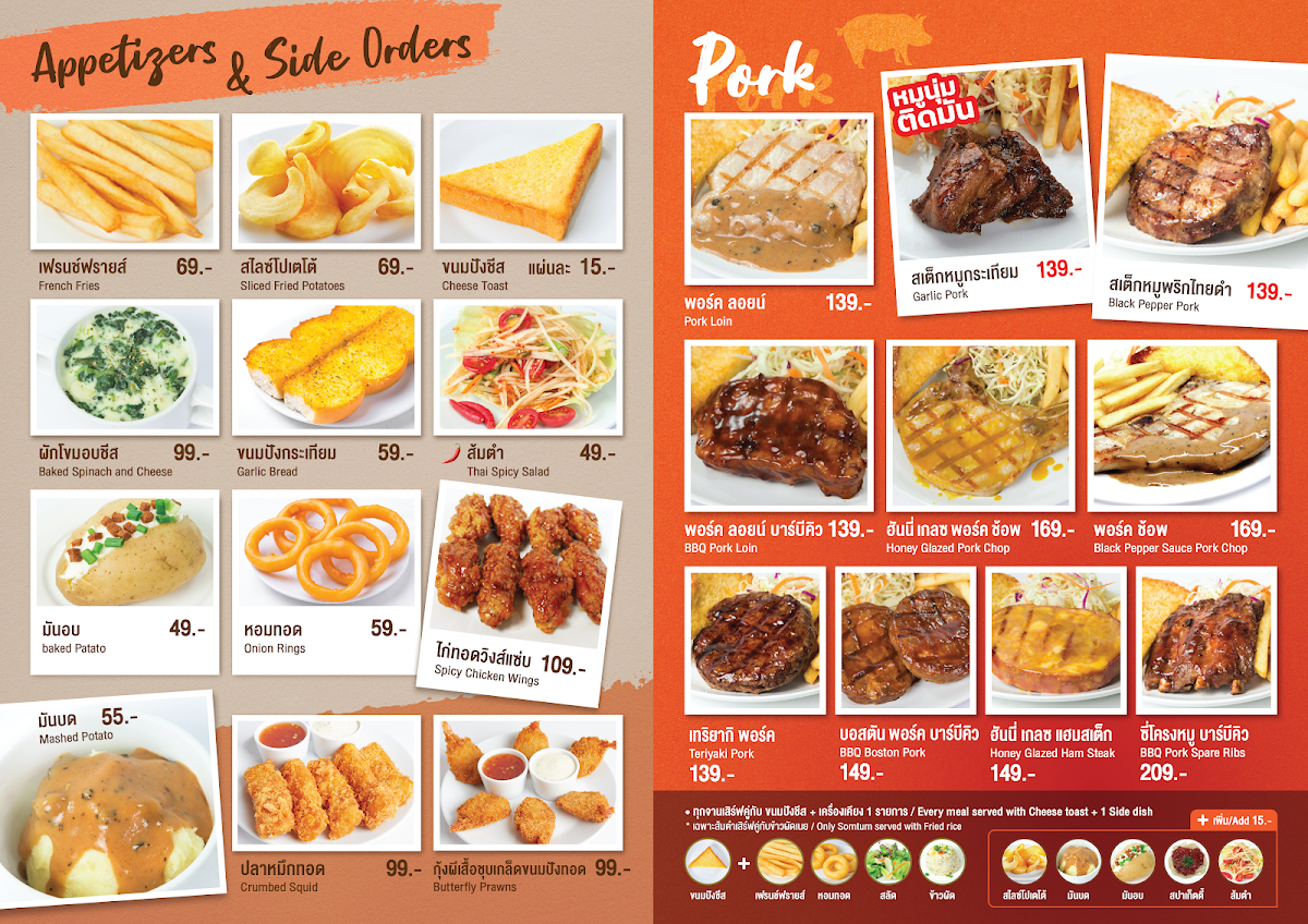 Eat Am Are Good Steak Photo Menu 2