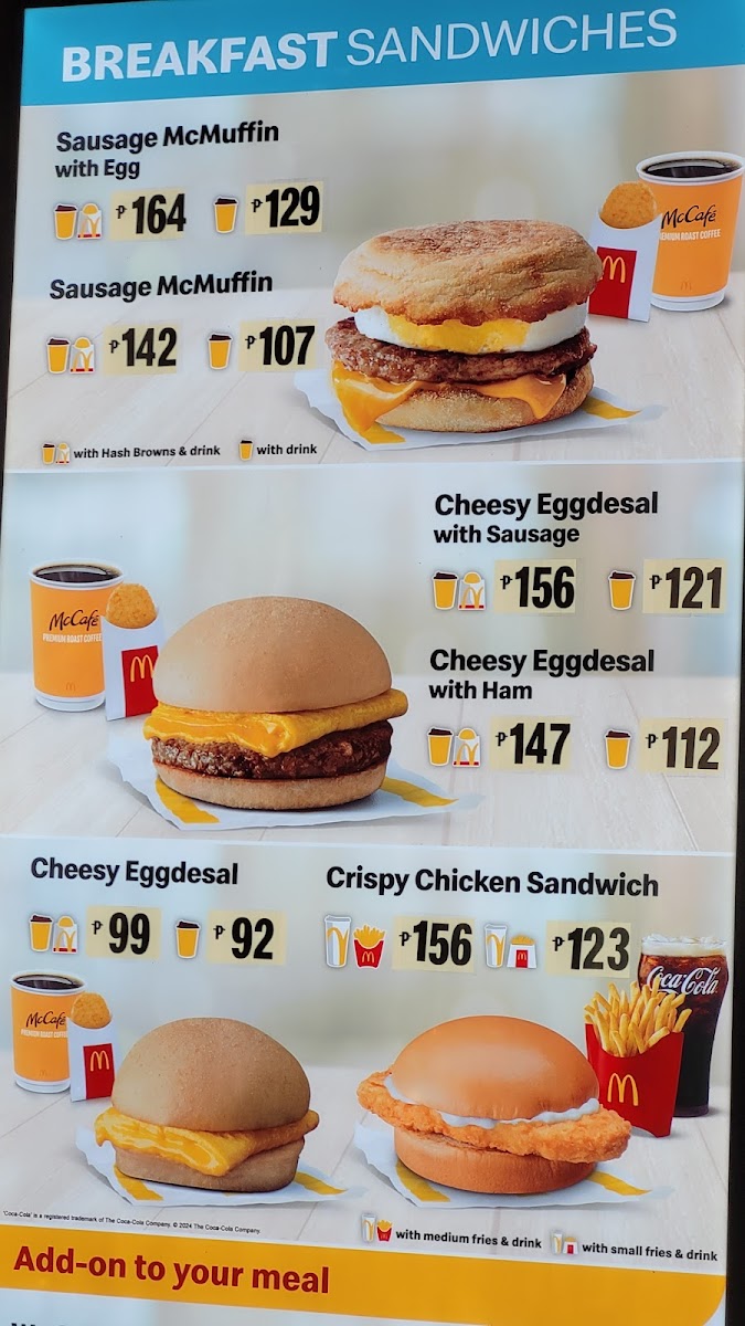 McDonald's BGC Forum Photo Menu 2
