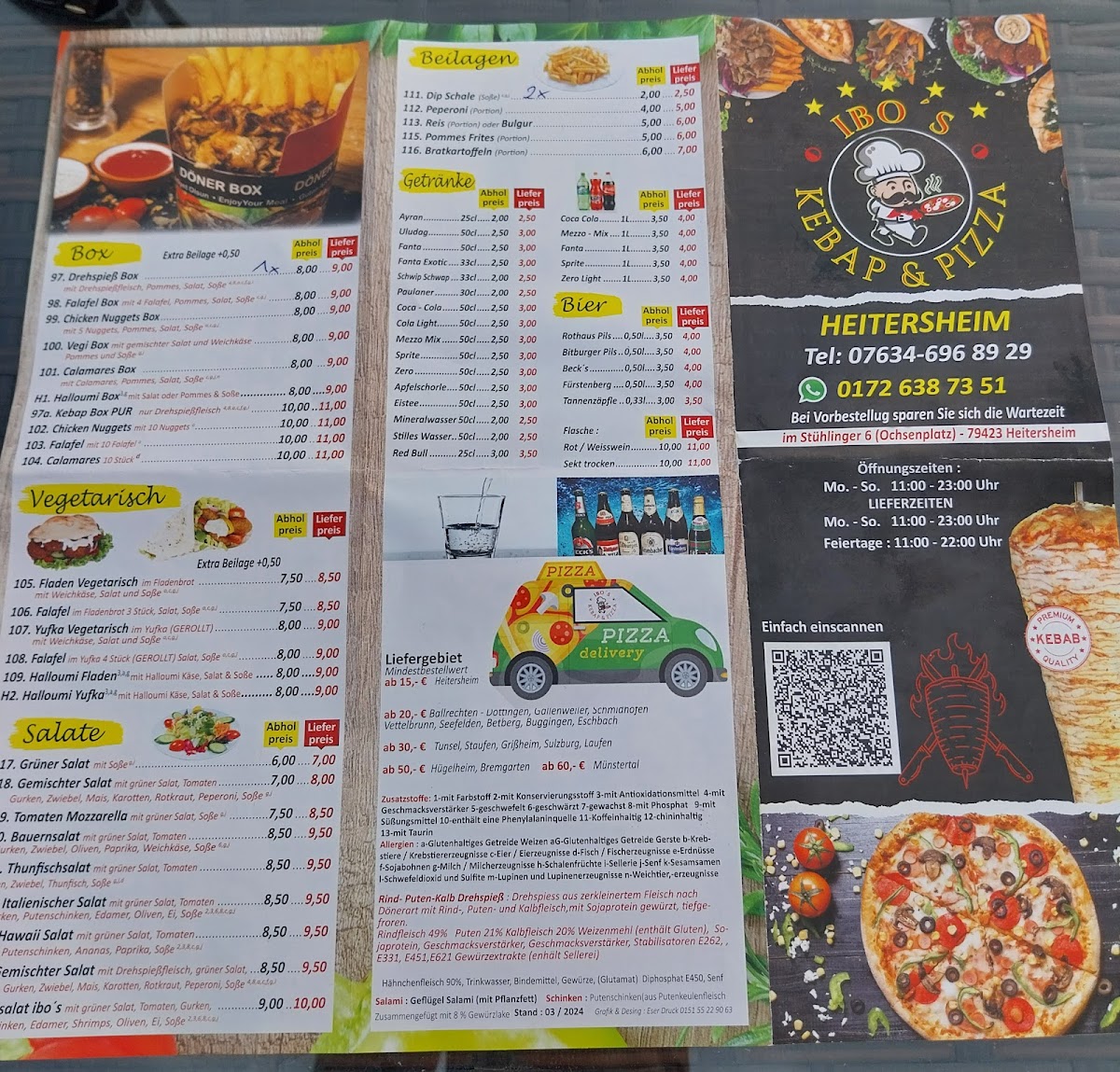 Ibos Pizza und Döner Photo Menu 2