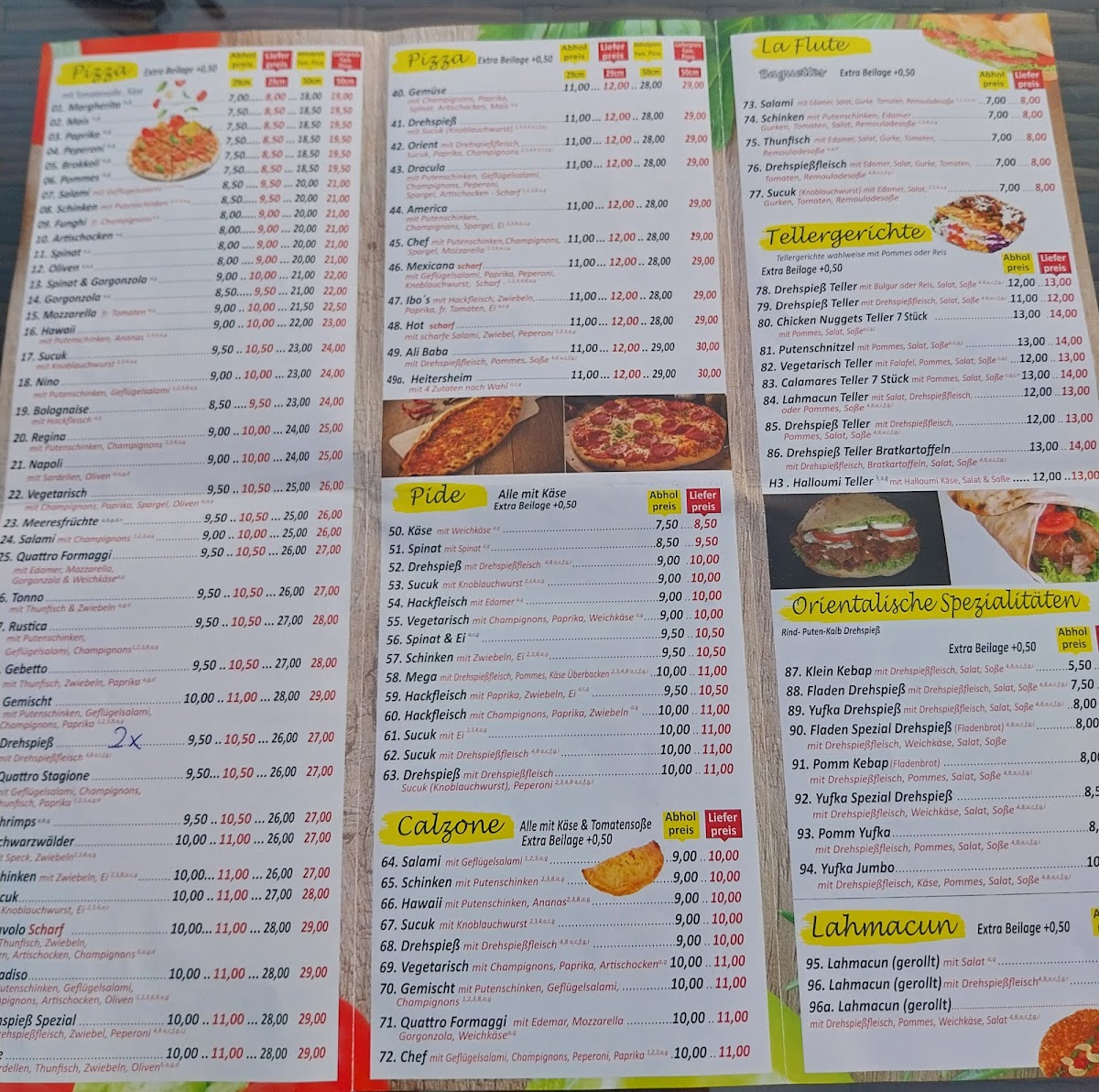 Ibos Pizza und Döner Photo Menu 3