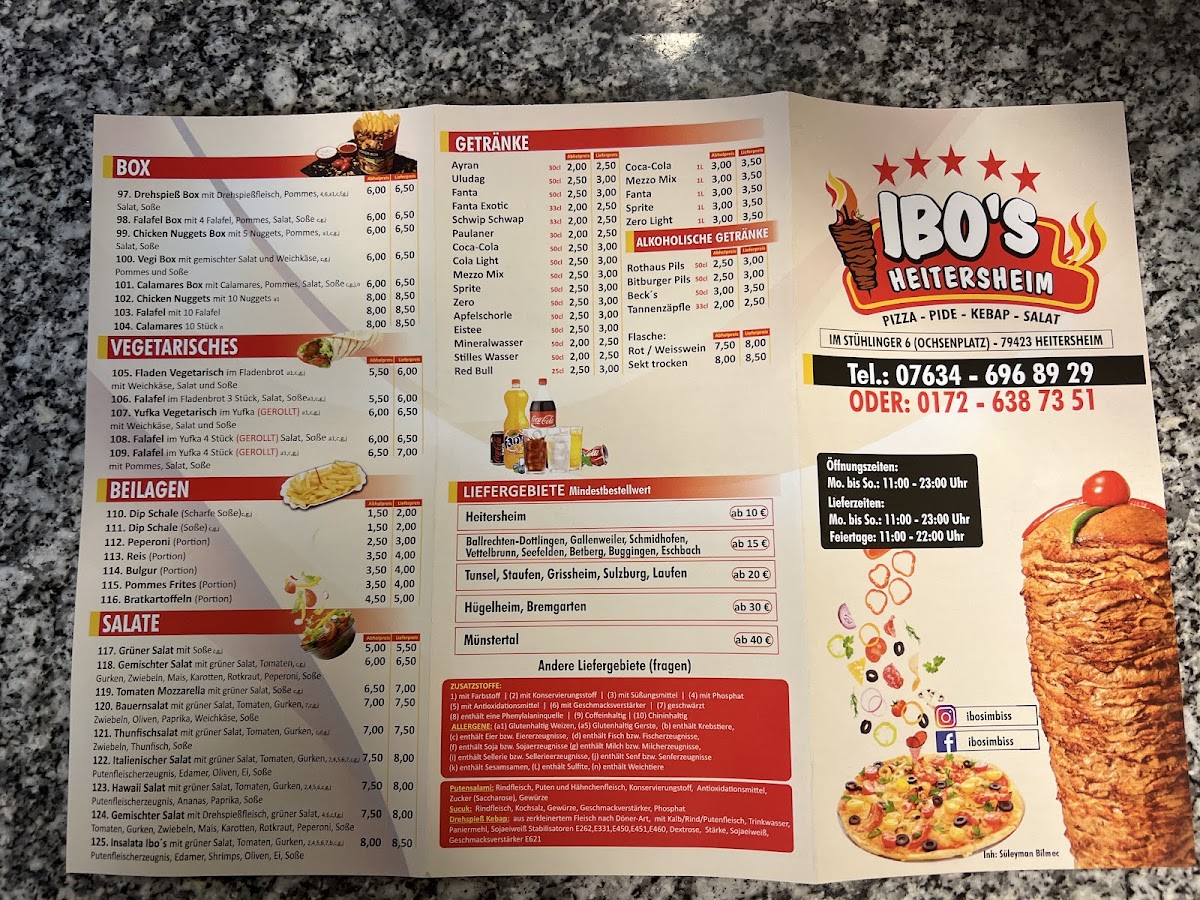 Ibos Pizza und Döner Photo Menu 4