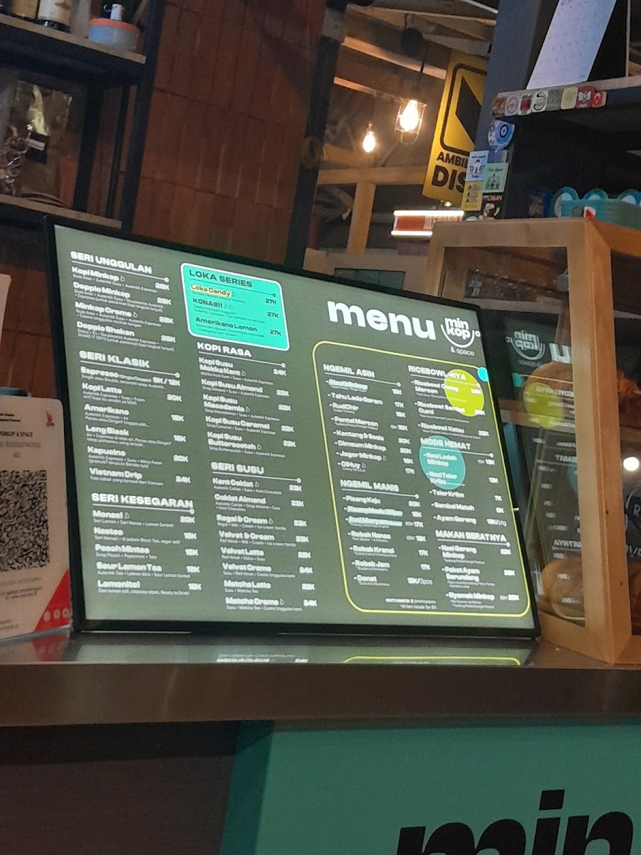 Minkop & Space Photo Menu 5