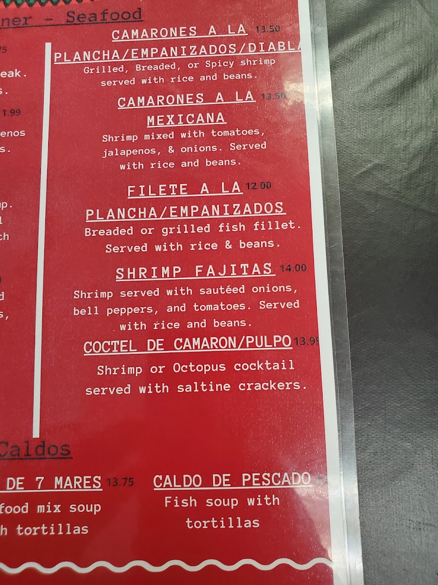 Ayala's Mexican Restaurant Photo Menu 10