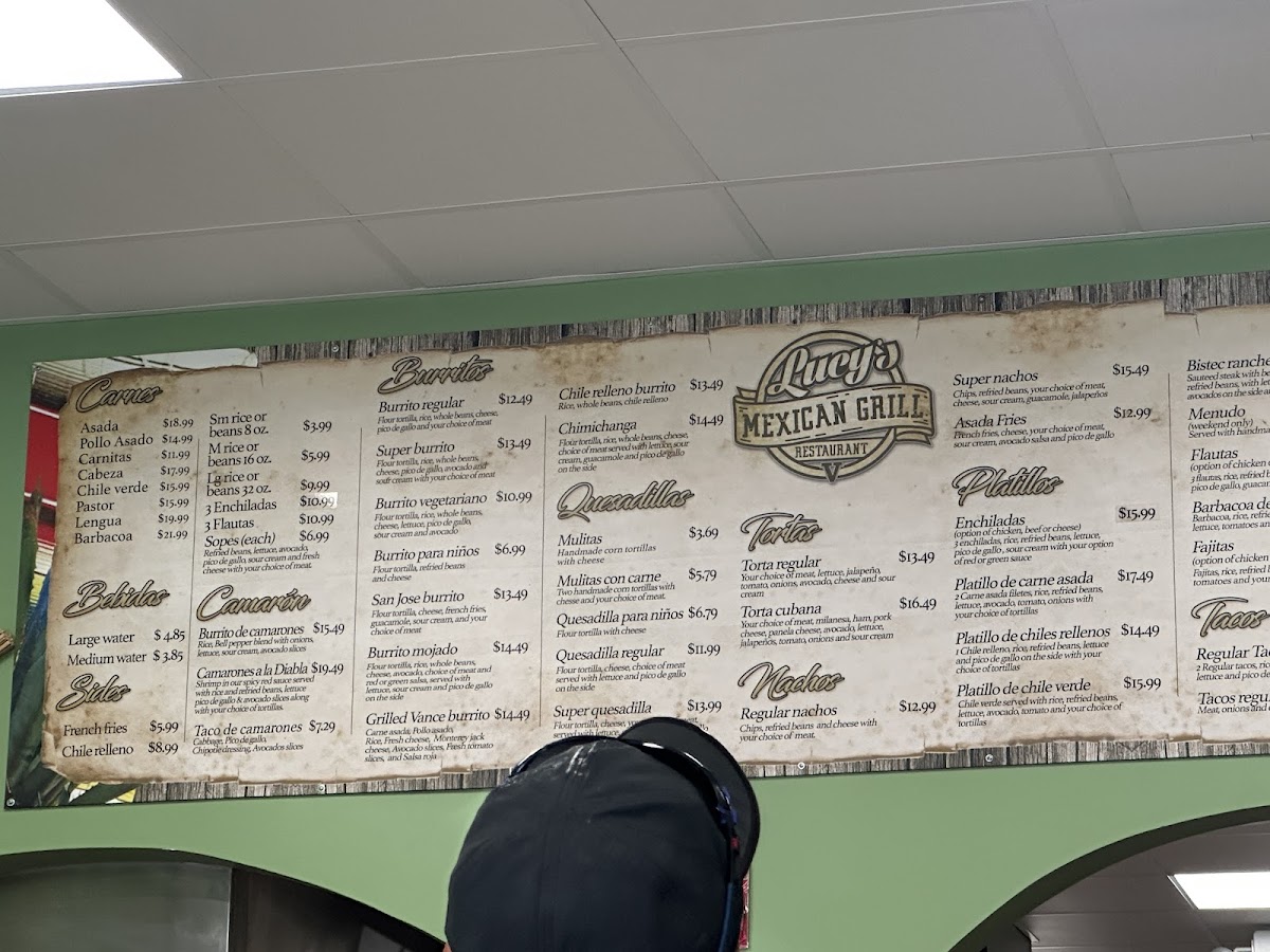 Lucy's Mexican Grill Photo Menu 6