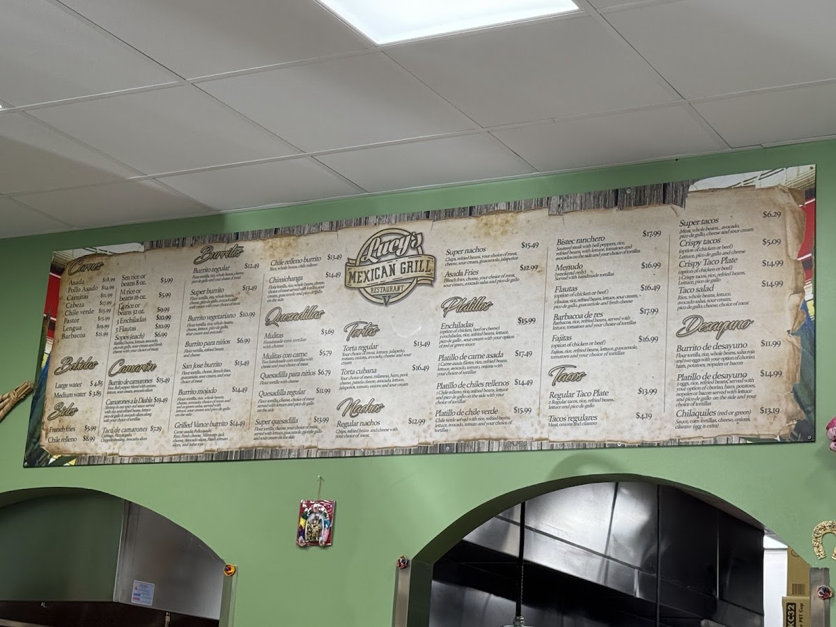 Lucy's Mexican Grill Photo Menu 7