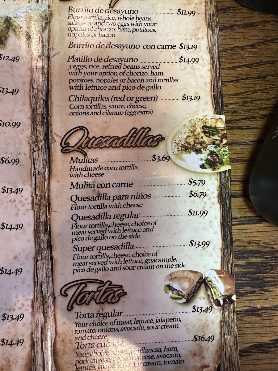 Lucy's Mexican Grill Photo Menu 8