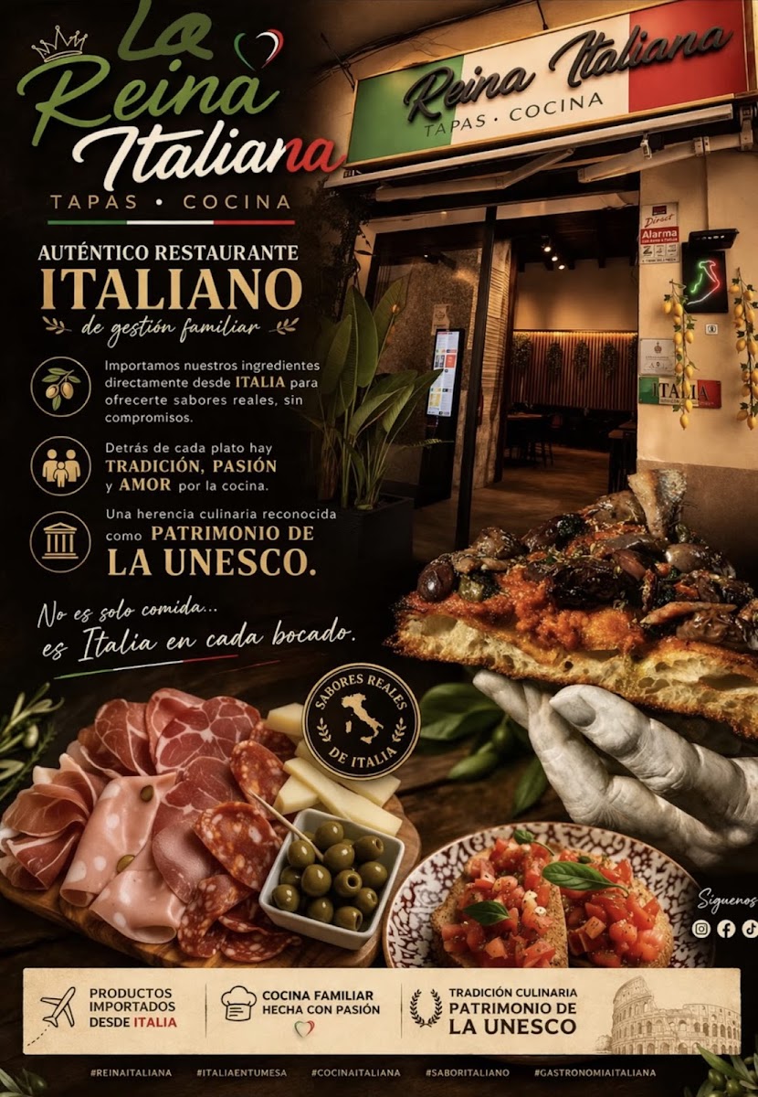 La reina italiana Photo Menu 10