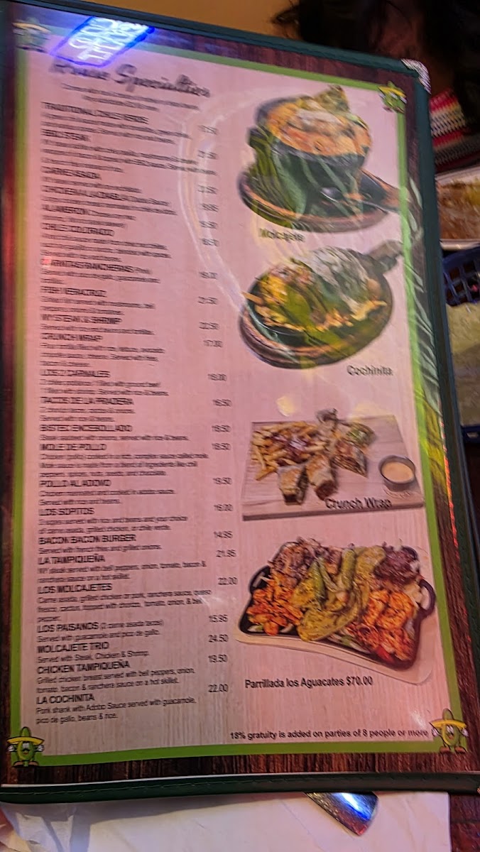 Los Aguacates Photo Menu 7