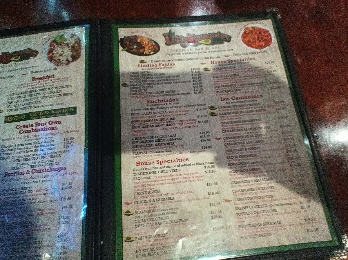 Los Aguacates Photo Menu 9