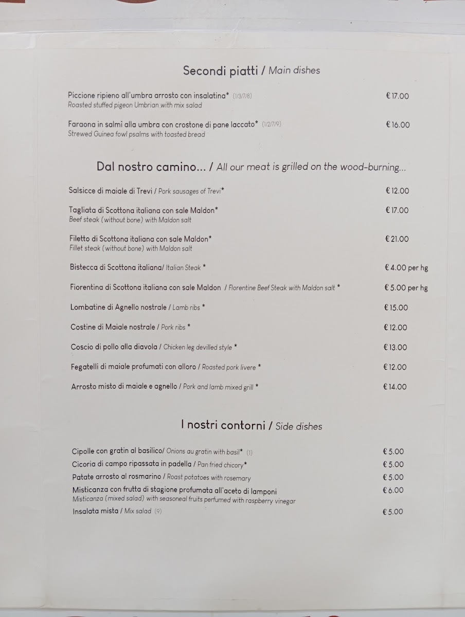 Ristorante Taverna del Sette Photo Menu 1