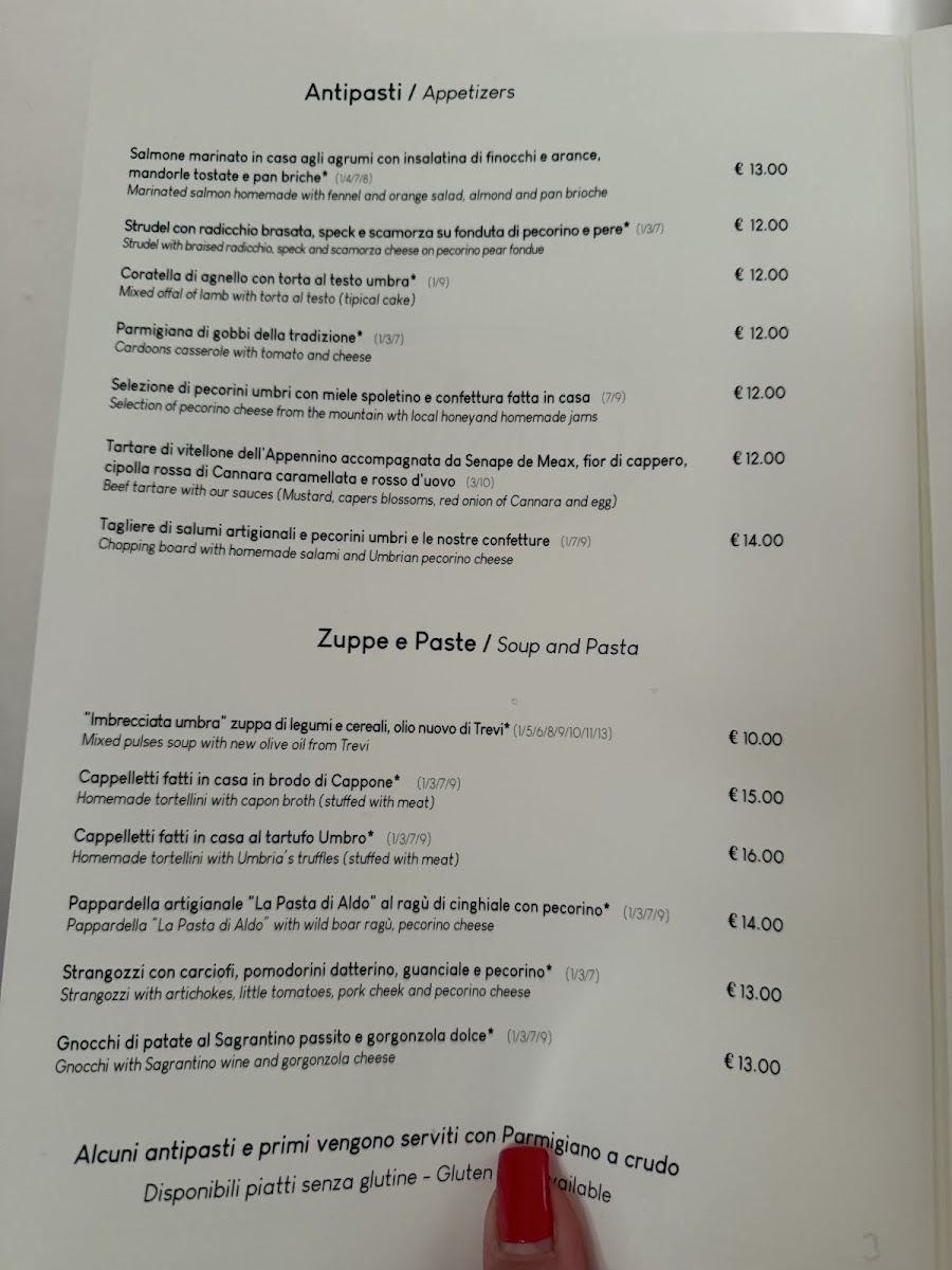 Ristorante Taverna del Sette Photo Menu 3