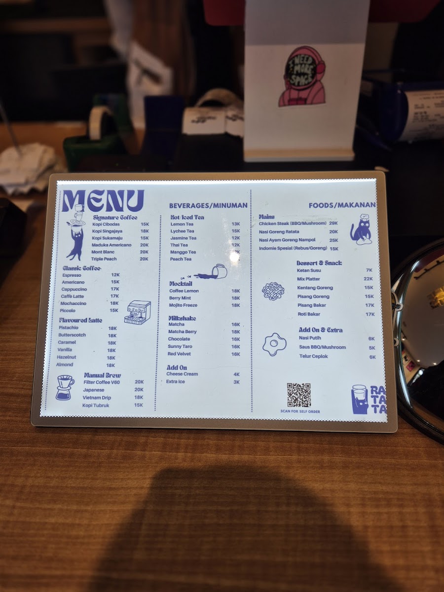 RATATA COFFEE & KITCHEN Photo Menu 2