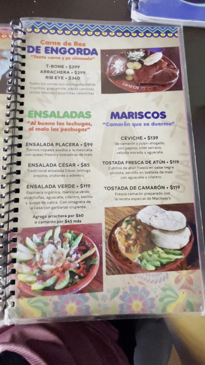 MACLOVIO’S RESTAURANT-BAR Photo Menu 2