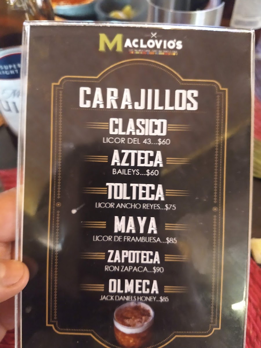 MACLOVIO’S RESTAURANT-BAR Photo Menu 6