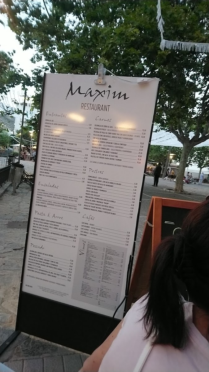 Maxim Restaurant Photo Menu 1