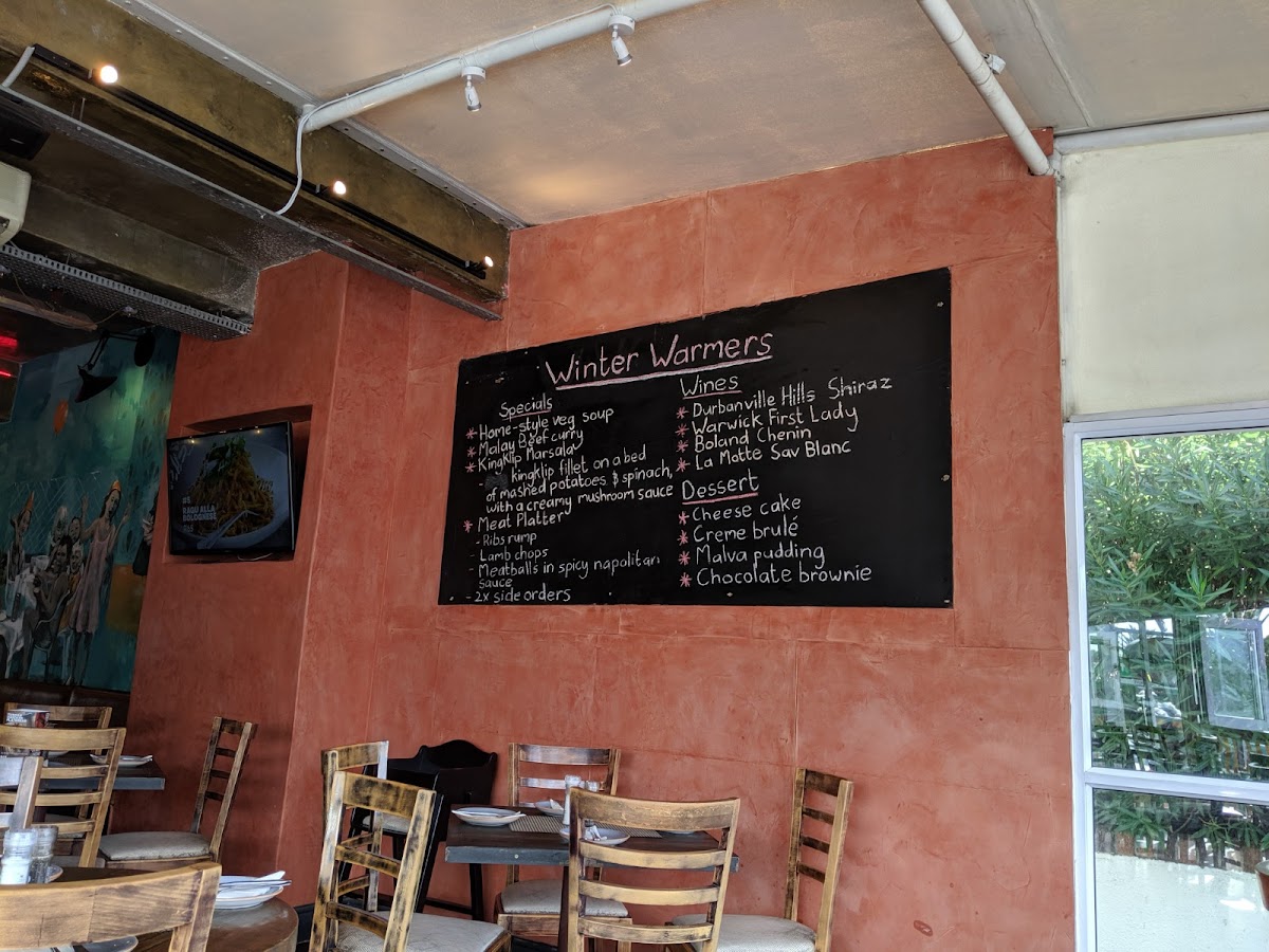PRIMI Camps Bay Photo Menu 10