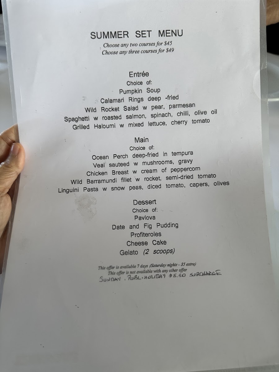 Bayblu Seafood Restaurant Photo Menu 2