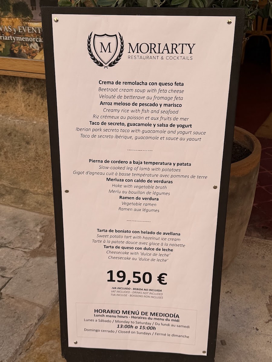 Moriarty Gintonic Club Photo Menu 8