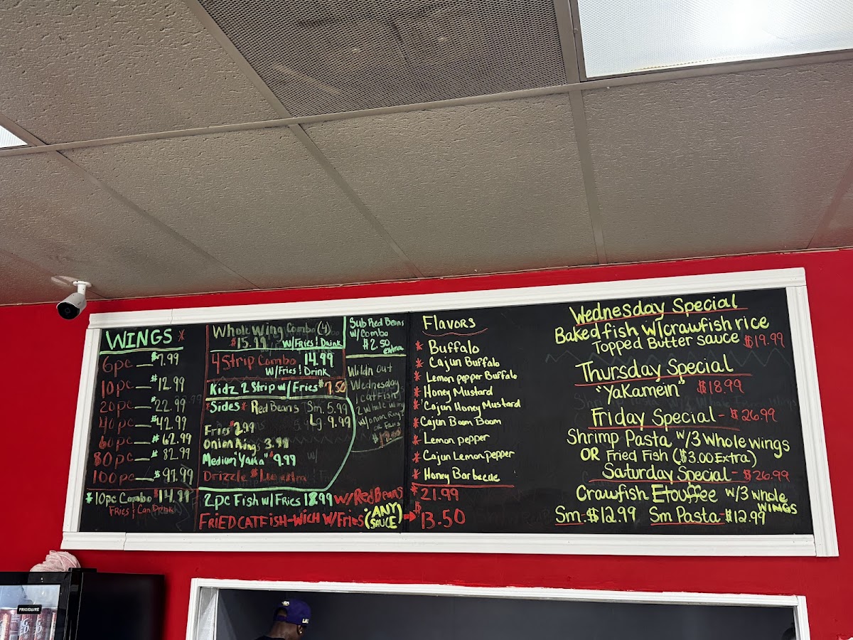 So Clucking Good Cajun Wings Photo Menu 1