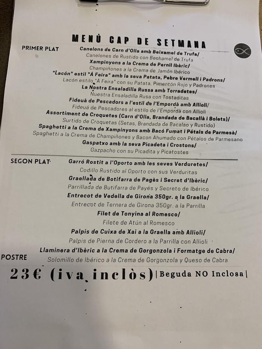 El Forn restaurant | Gavà Photo Menu 4