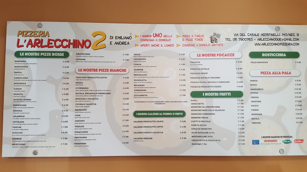 Pizzeria Nsacco Bona Photo Menu 1