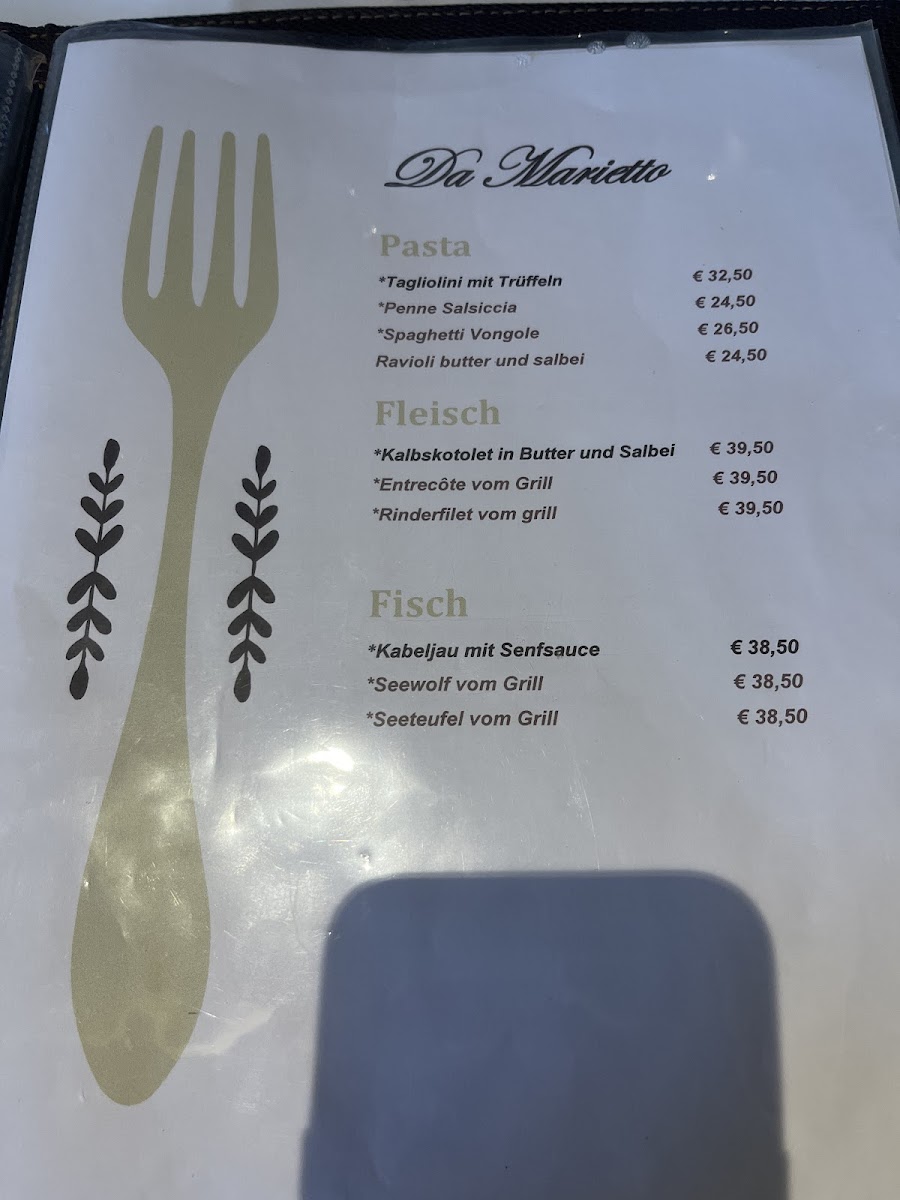 Da Marietto Photo Menu 6