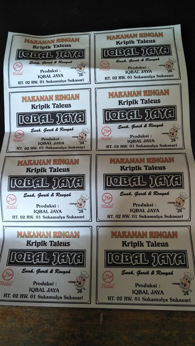 Mie Bakso Iqbal Photo Menu 2