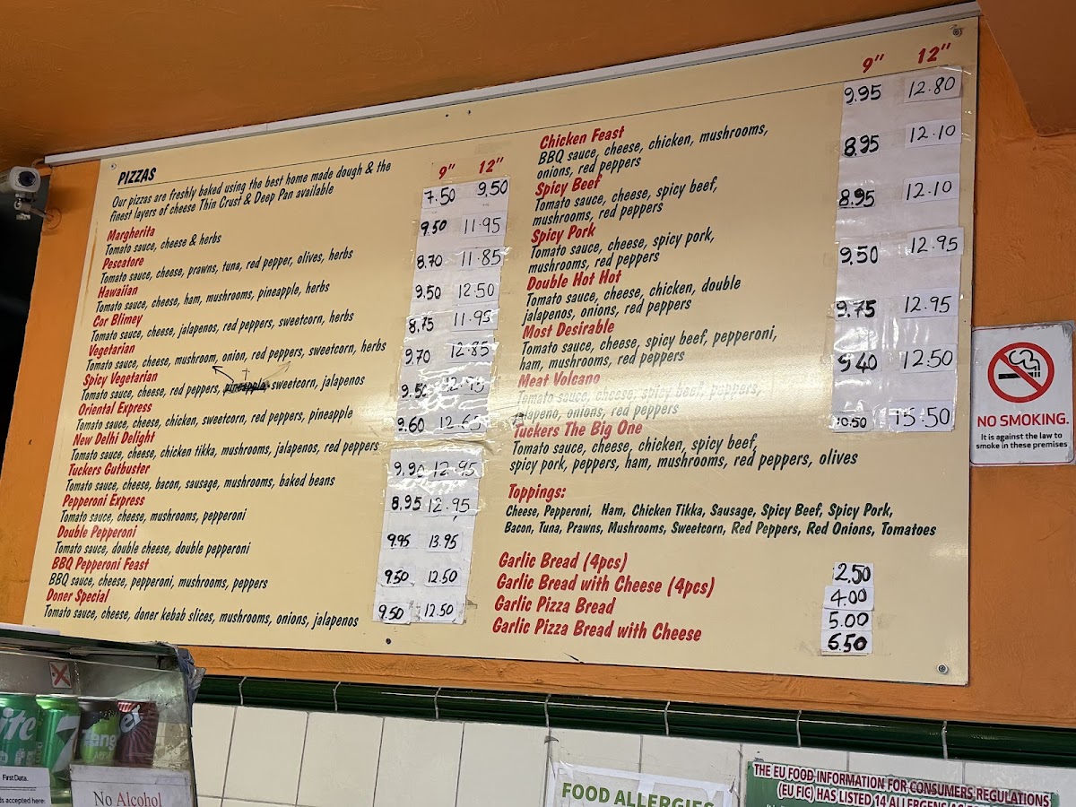 Tuckers Photo Menu 10