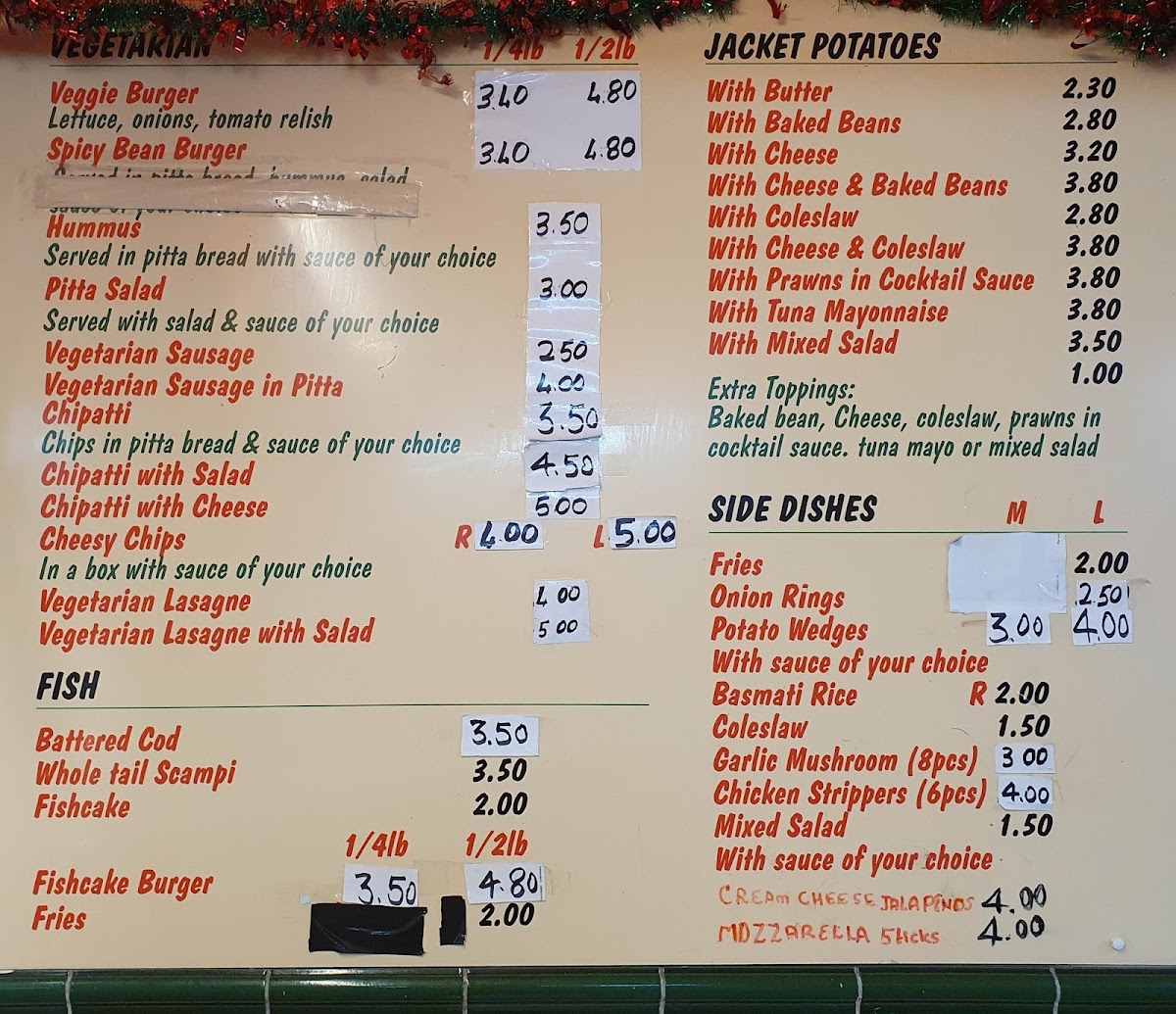 Tuckers Photo Menu 5