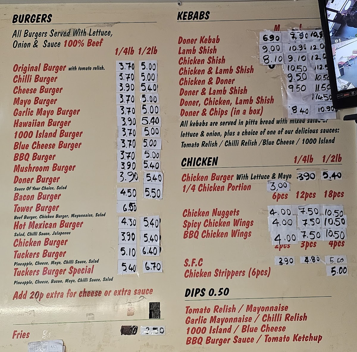 Tuckers Photo Menu 6