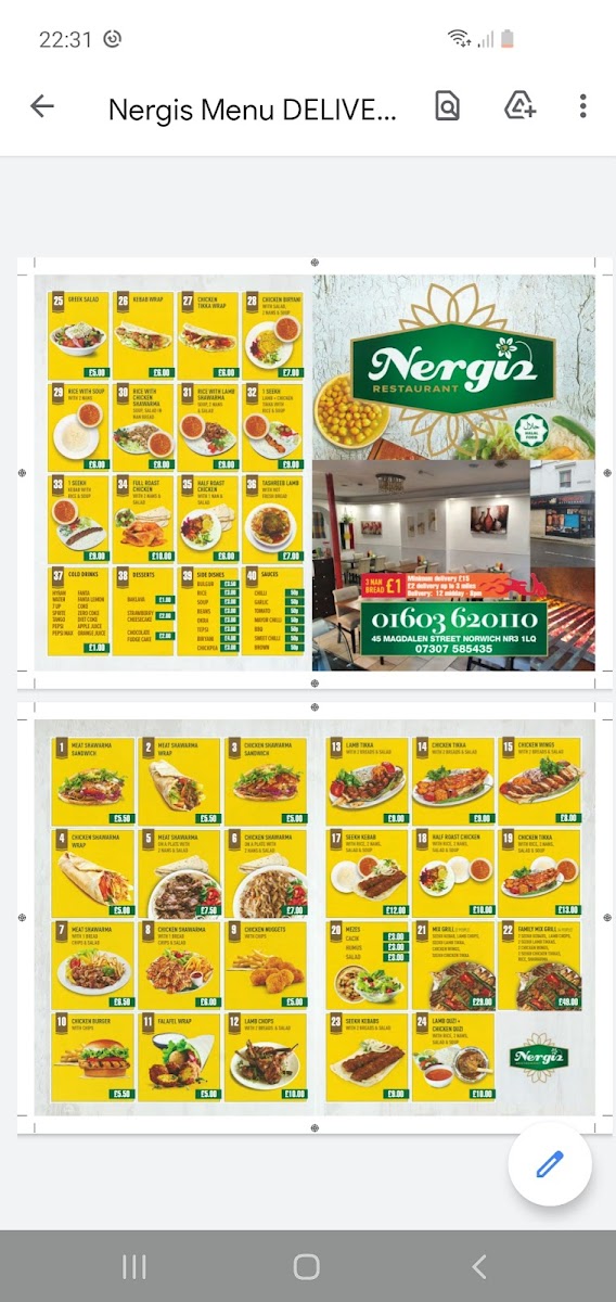Nergiz Photo Menu 10
