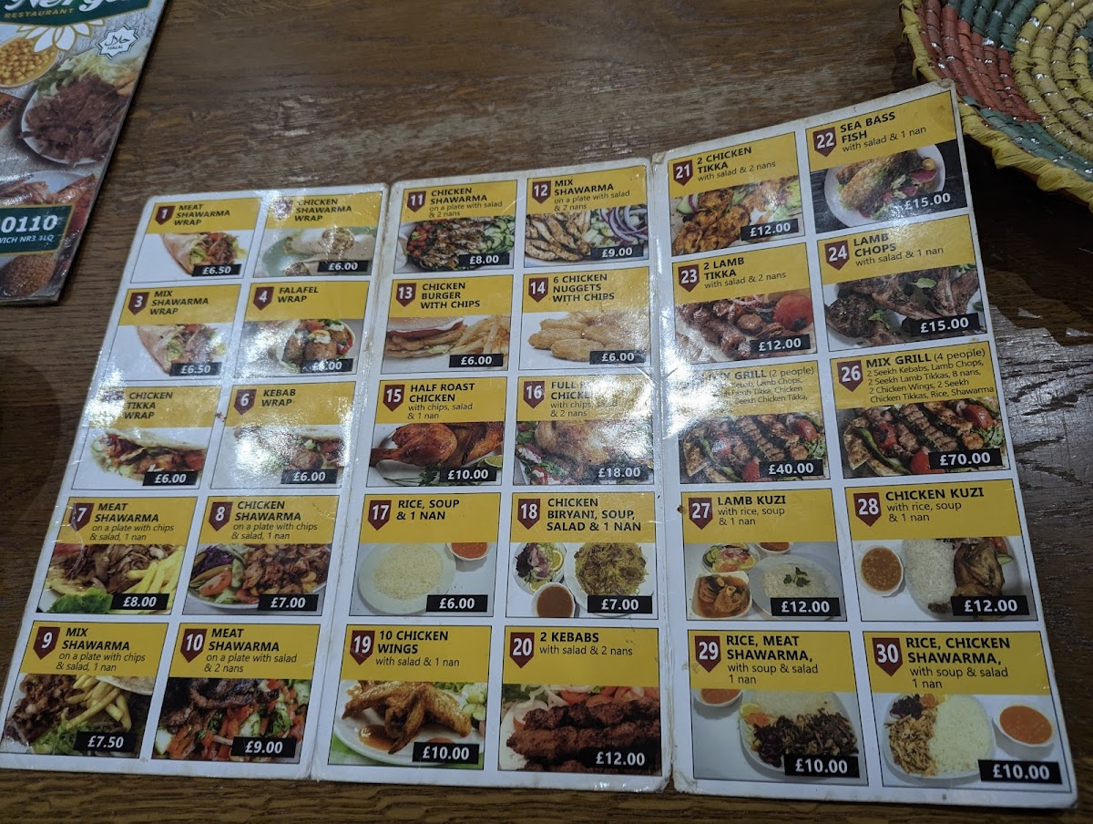 Nergiz Photo Menu 2