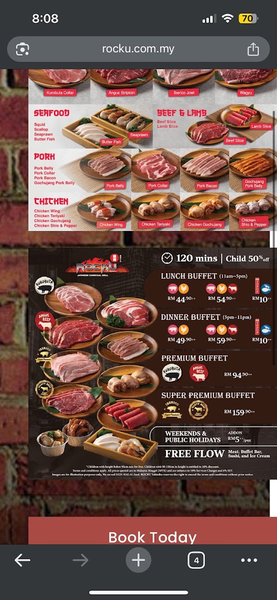 Rocku Yakiniku • 1 Utama Photo Menu 5
