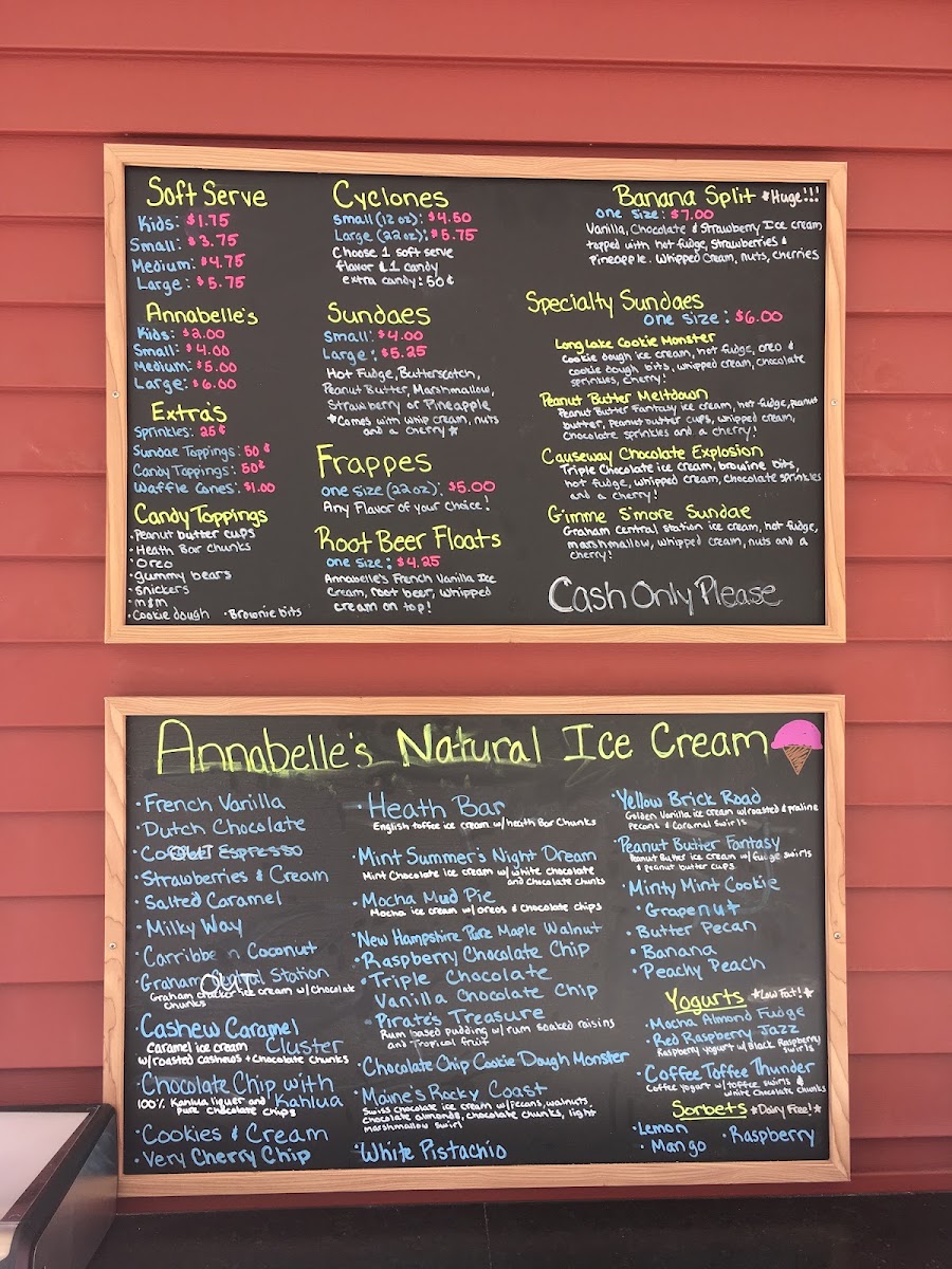 Lakeside Dairy Bar Photo Menu 2